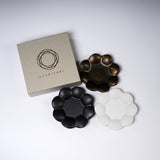 USUKIYAKI Handmade Small Dish - Hana - Three Colours / 臼杵焼き 豆皿