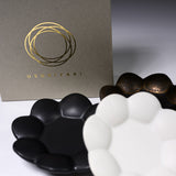 USUKIYAKI Handmade Small Dish - Hana - Three Colours / 臼杵焼き 豆皿