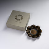 USUKIYAKI Handmade Small Dish - Hana - Three Colours / 臼杵焼き 豆皿