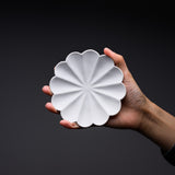 USUKI Ware Handmade Kiku Dish Plate - 11 cm/ 臼杵焼