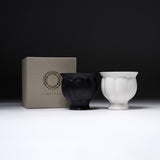 USUKIYAKI Handmade Footed Teacup - Two Colours / 臼杵焼き