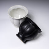 USUKIYAKI Handmade Footed Teacup - Two Colours / 臼杵焼き