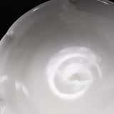 USUKI Ware Handmade Floral Footed Bowl / 臼杵焼