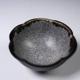 USUKI Ware Handmade Tea Cup - Flower Kannyu  / 臼杵焼