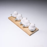 Seto Ware Lucky Ornament - Long-tailed Tit Birds / 瀬戸陶芸社 縁起玩具