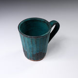 WAKASAMA Kiln Shabby Turquoise Straight Mug Cup / わかさま陶芸 マグカップ