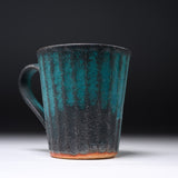 WAKASAMA Kiln Shabby Turquoise Straight Mug Cup / わかさま陶芸 マグカップ