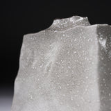 Kutani ware Vase - Nakamura Toshito - Friendly Sparrow in the Snow / 九谷焼 花瓶