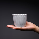 USUKI Ware Handmade Tea Server - Kiku / 臼杵焼