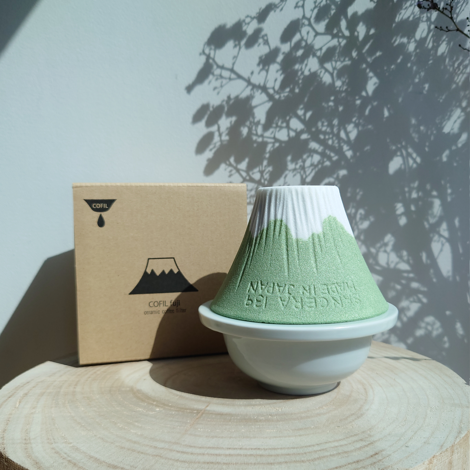COFIL - Mount Fuji Coffee Filter - Green