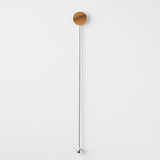 Tsubamesanjo Pewter Plating Cocktail Stirrer with Wood Block - 3 Kinds