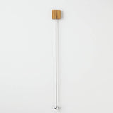 Tsubamesanjo Pewter Plating Cocktail Stirrer with Wood Block - 3 Kinds