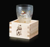 Lucky Animals Masuzake / Sake Cup with Wooden Masu - Cat / 猫
