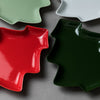 Mino Ware Christmas Tree Plate - 4 Colours