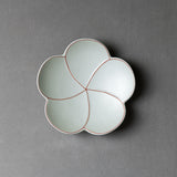 Arita Ware Plum Plate Gift Box- 15 cm  / 有田焼 幸楽窯