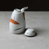 Arita Ware Rabbit Soy Sauce Dispenser / うさぎの醤油差し - 3 Sizes