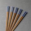 Natural Bamboo Chopstick Set of 5 - Wagara