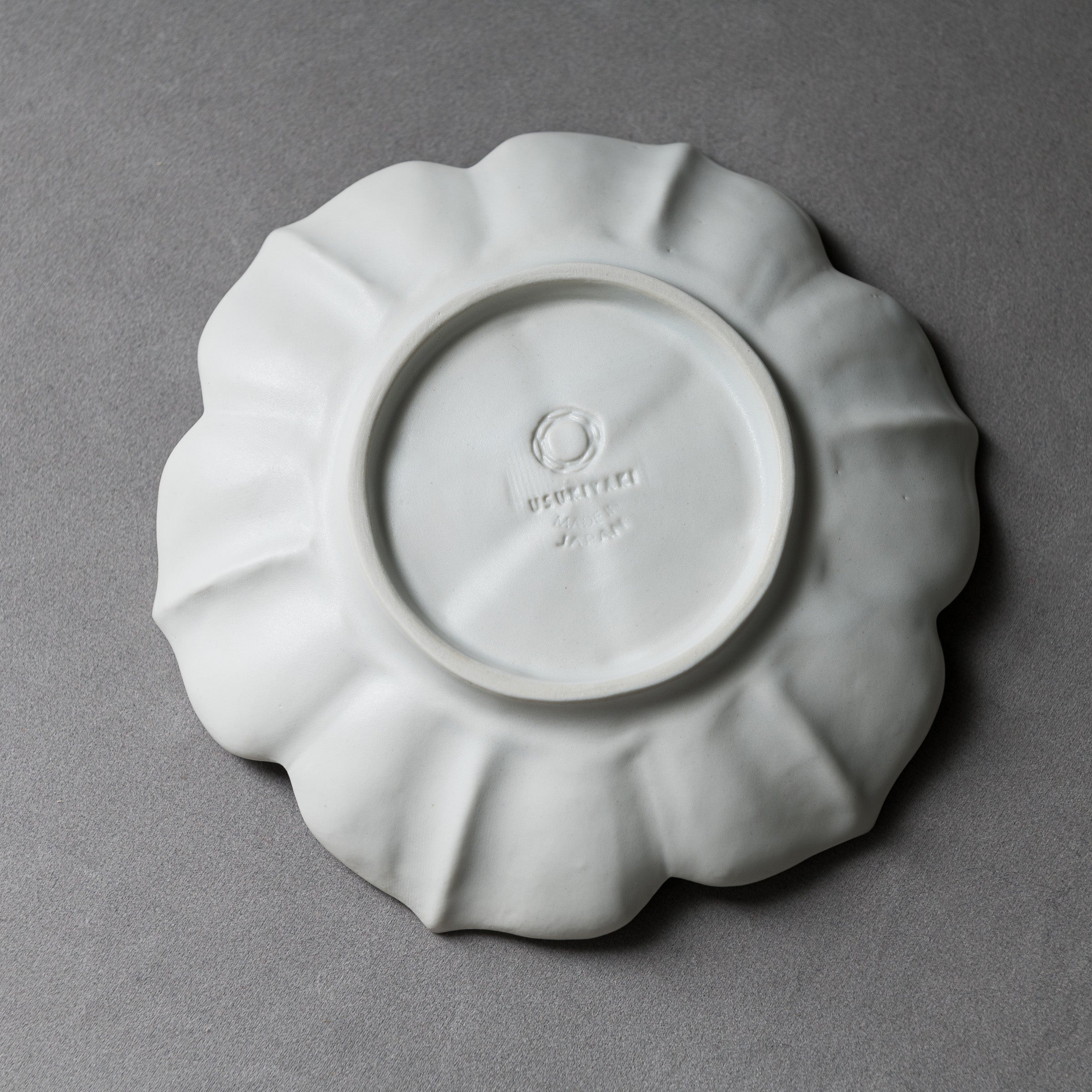 USUKIYAKI Ryoka Handmade Plate - 2 Sizes / 臼杵焼き 稜花