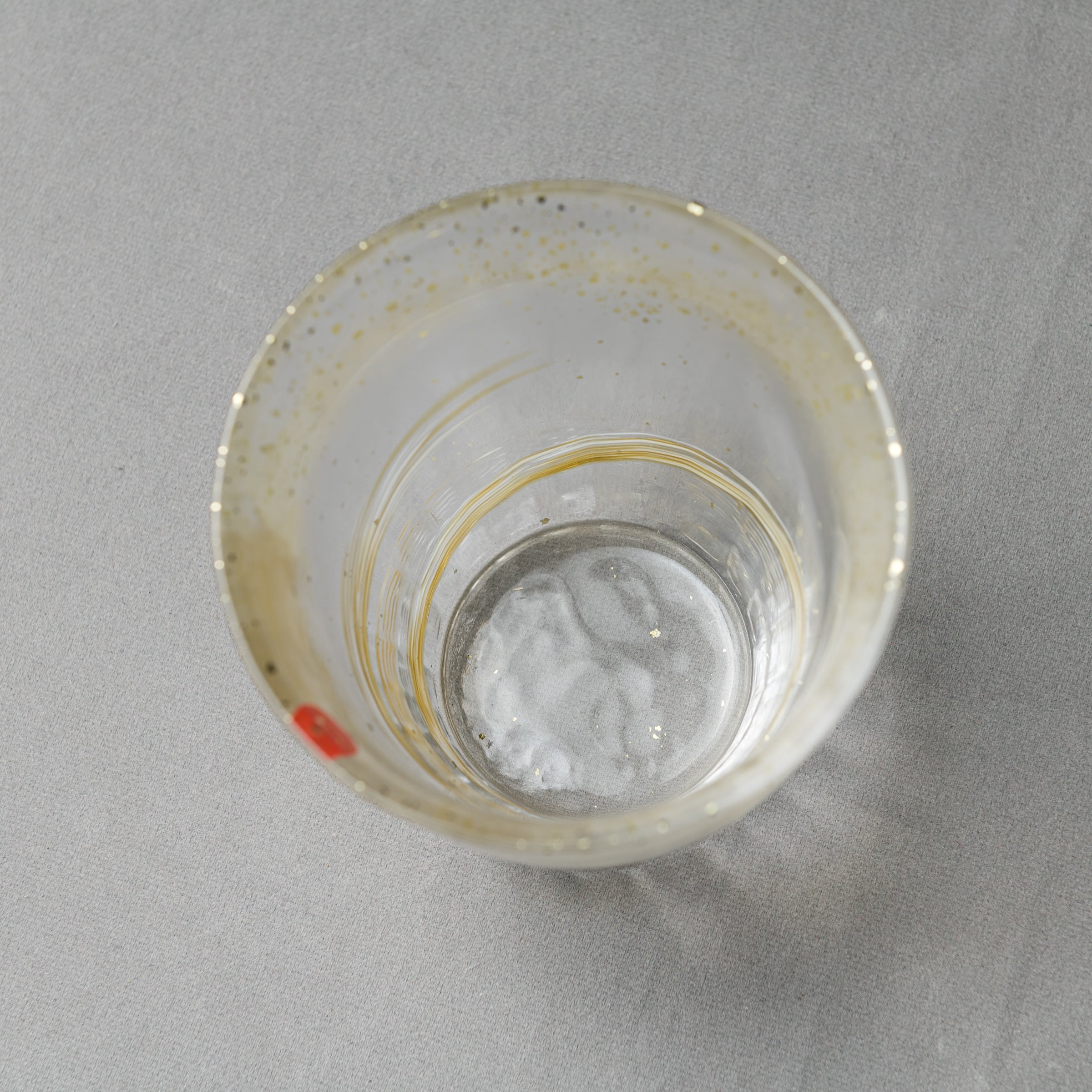 Kinsai Water Glass 300 ml - Rock Shape - Wheat (Mugi/麦)