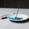 Incense Holder and Plate - Mount Fuji - 2 Colours/ 富士山のお香皿