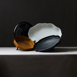 Tsudoi Shallow Bowl - Octagon / Mustard