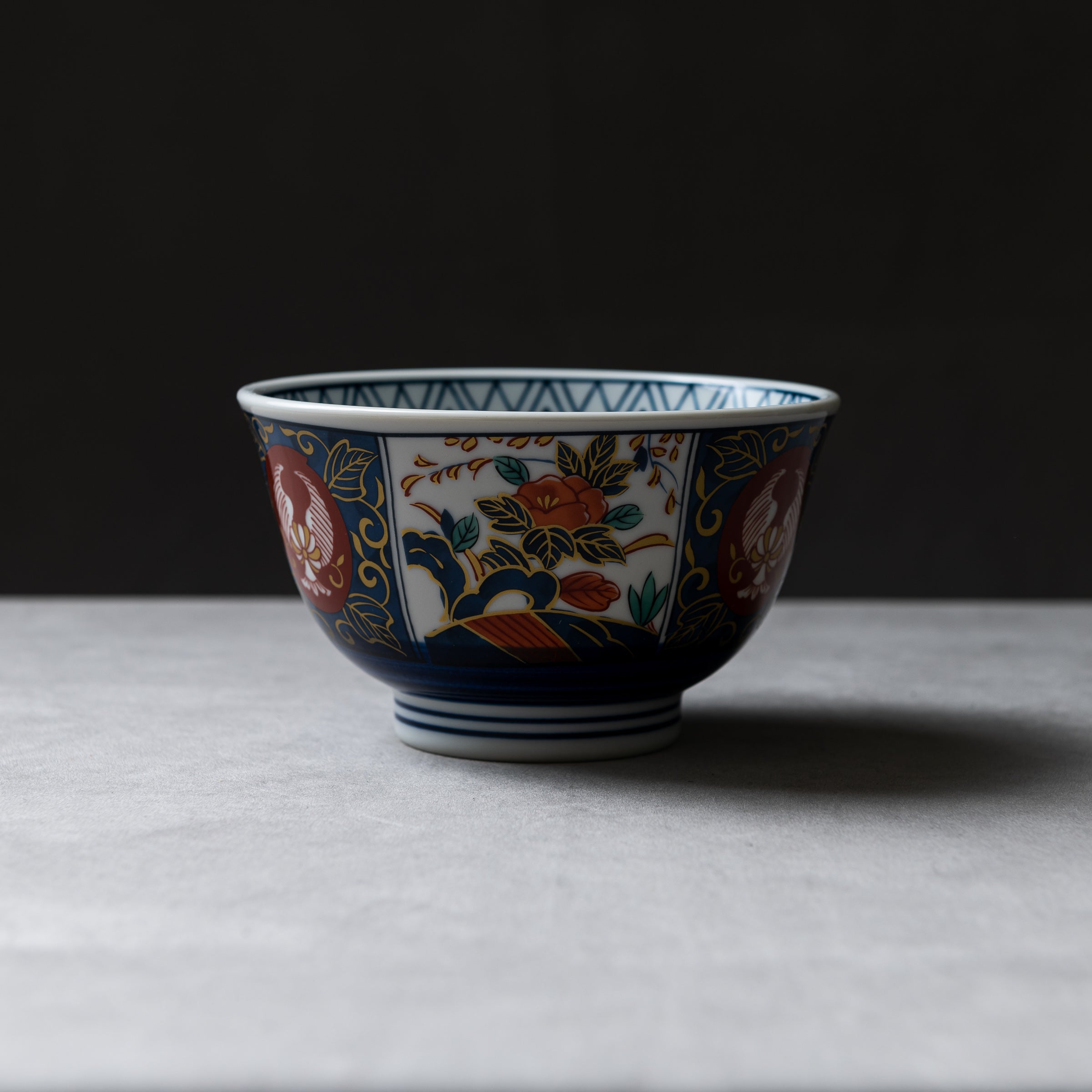 Kinsai Japanese Medium Donburi Bowl - 15 cm / 錦彩 丼