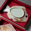 Arita Ware Single Plate Gift Box - 13.5 cm - 2 Colours / 有田焼 幸楽窯 めで鯛 小皿
