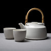 TK Teapot Set - One Pot Two Cups - 1.2 Litres White / TK 茶器 大