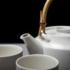 TK Teapot Set - One Pot Two Cups - 1.2 Litres White / TK 茶器 大