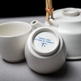 TK Teapot Set - One Pot Two Cups - 600 ml White / TK 茶器