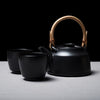 TK Teapot Set - One Pot Two Cups - 600 ml Black / TK 茶器