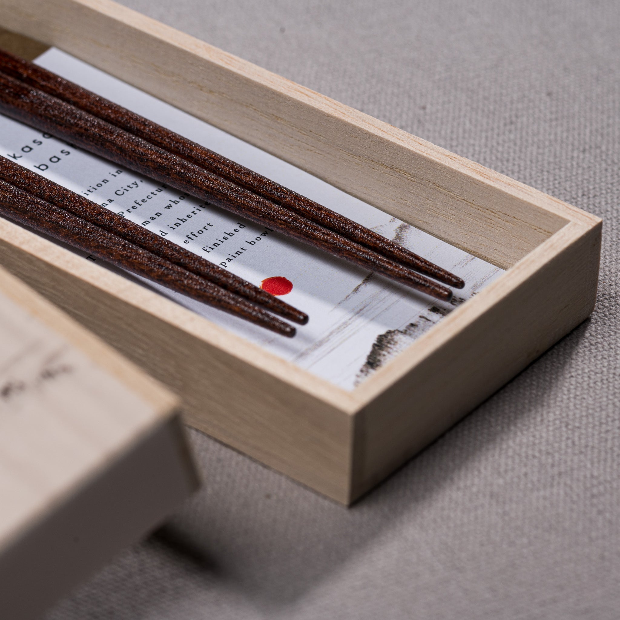 Japanese Chopstick Gift Set - Full Moon Rabbit / お月見うさぎ
