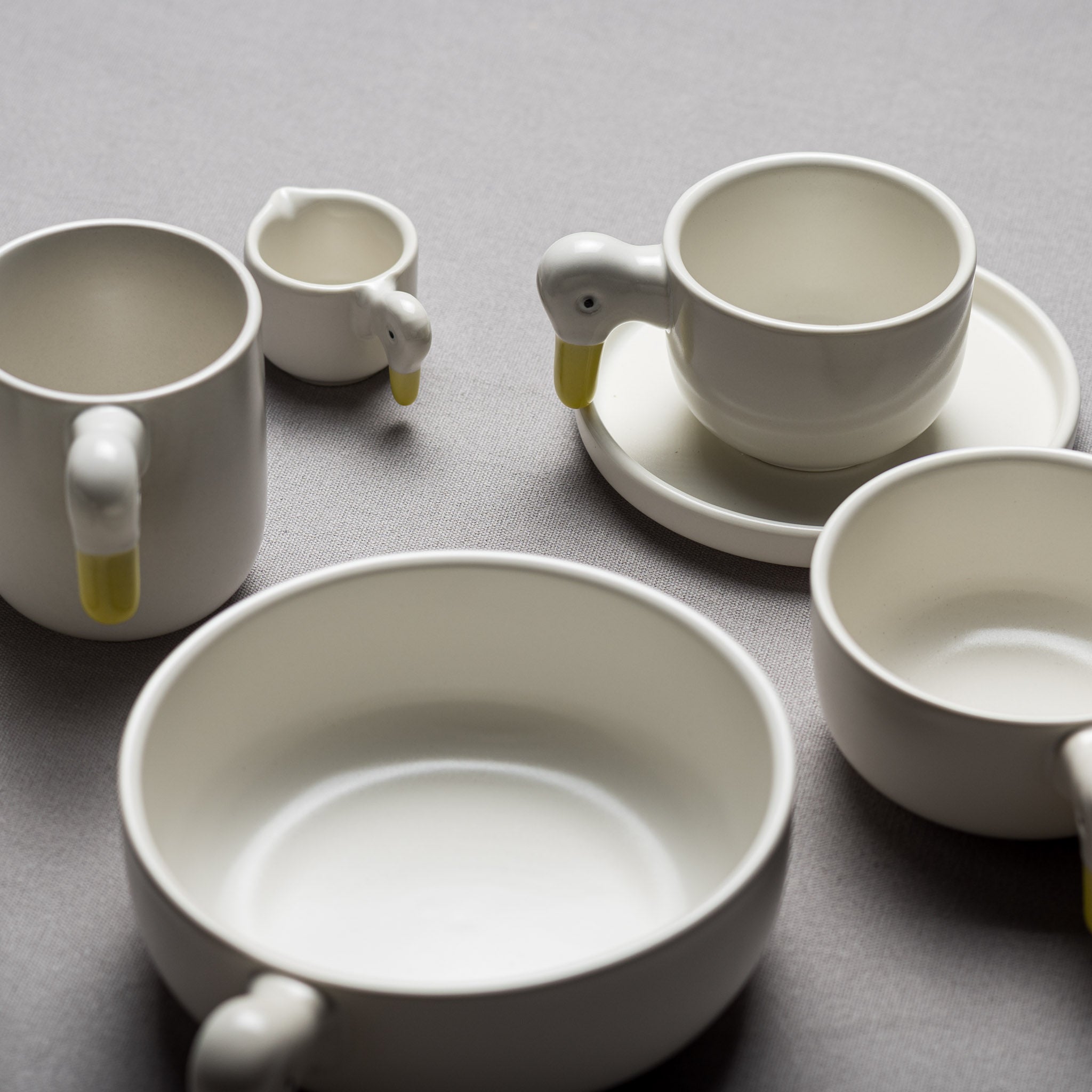 Ceramic Japan Duck Cup & Saucer Crafted In Japan Osara Tableware Osara Australia