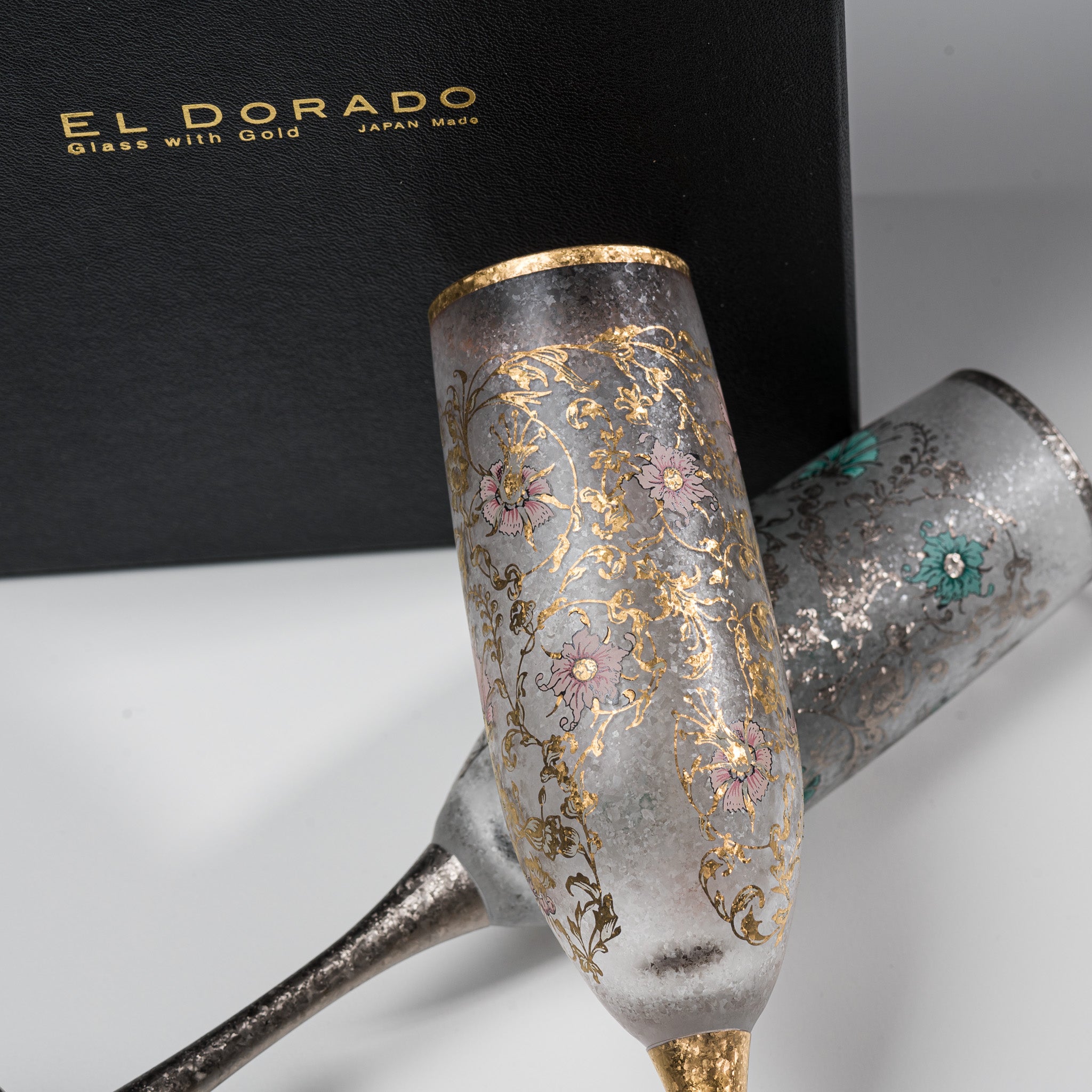 EL DORADO Pair Flute Glass / エレガンス ペアシャンパングラス