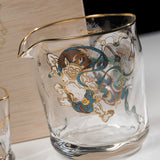 Fujin-Raijin Sake Set - 1 Jug and 2 Sake Glasses / 風神雷神 酒器セット