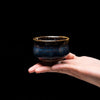Hagi Ware Pottery Sake Cup - Planet