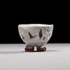 Hagi Ware Pottery Sake Cup - Oni Hagi