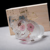 Load image into Gallery viewer, Nippon Taste Four Season - Pair Sake Glass / Plum