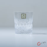 KAGAMI Crystal Japanese Handmade Double Whiskey Glass - 100 ml