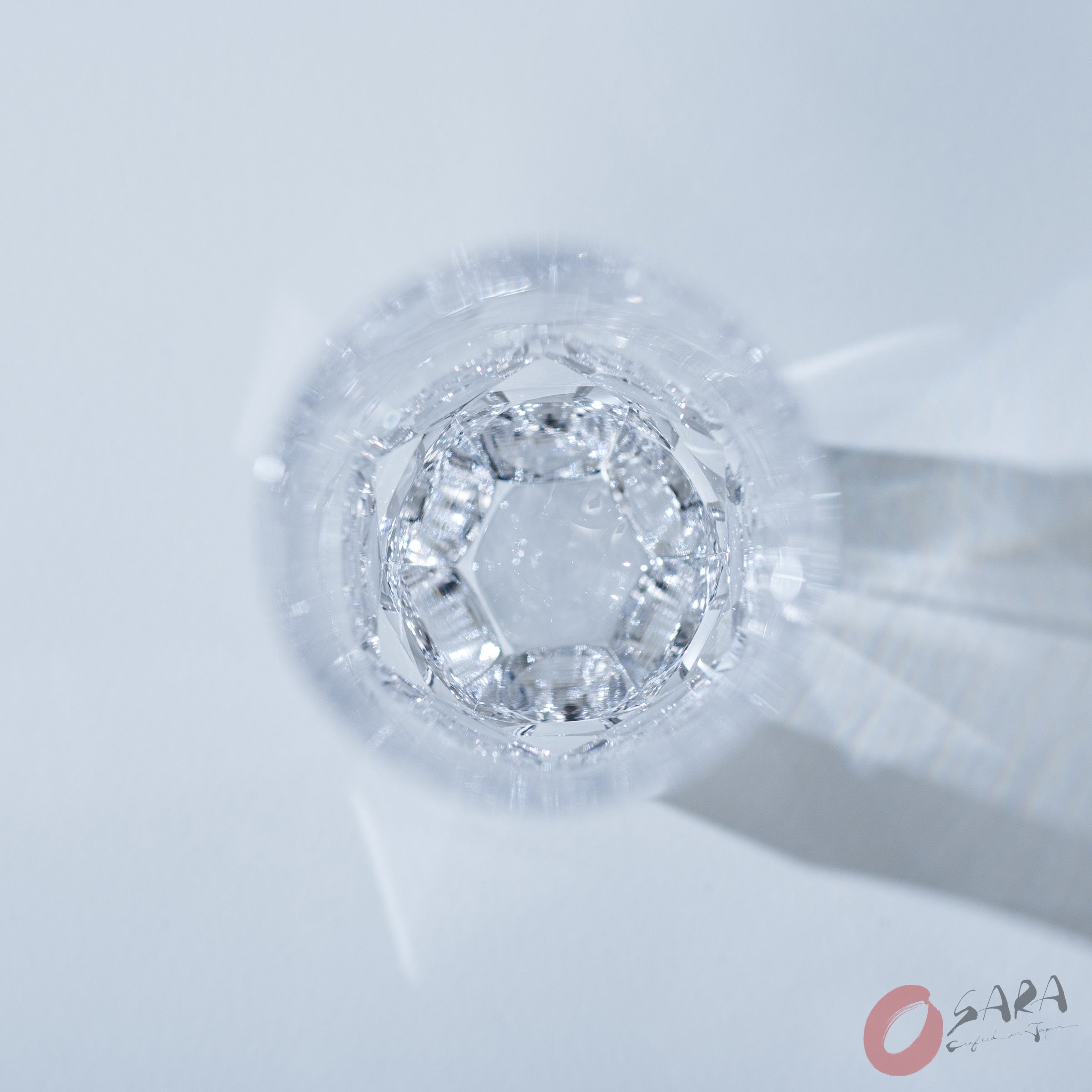 KAGAMI Crystal Japanese Handmade Shot Glass - 40ml / Yamazaki