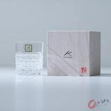 KAGAMI Crystal Japanese Handmade Double Whiskey Glass - 100ml / Kagome