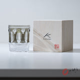 KAGAMI Crystal Premium Rock Glass - Retro / レトロ