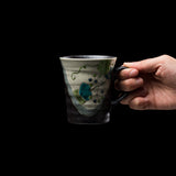Kutani ware Wild Flower Pair Mug Cup / 九谷焼 野花 ペアマグカップ