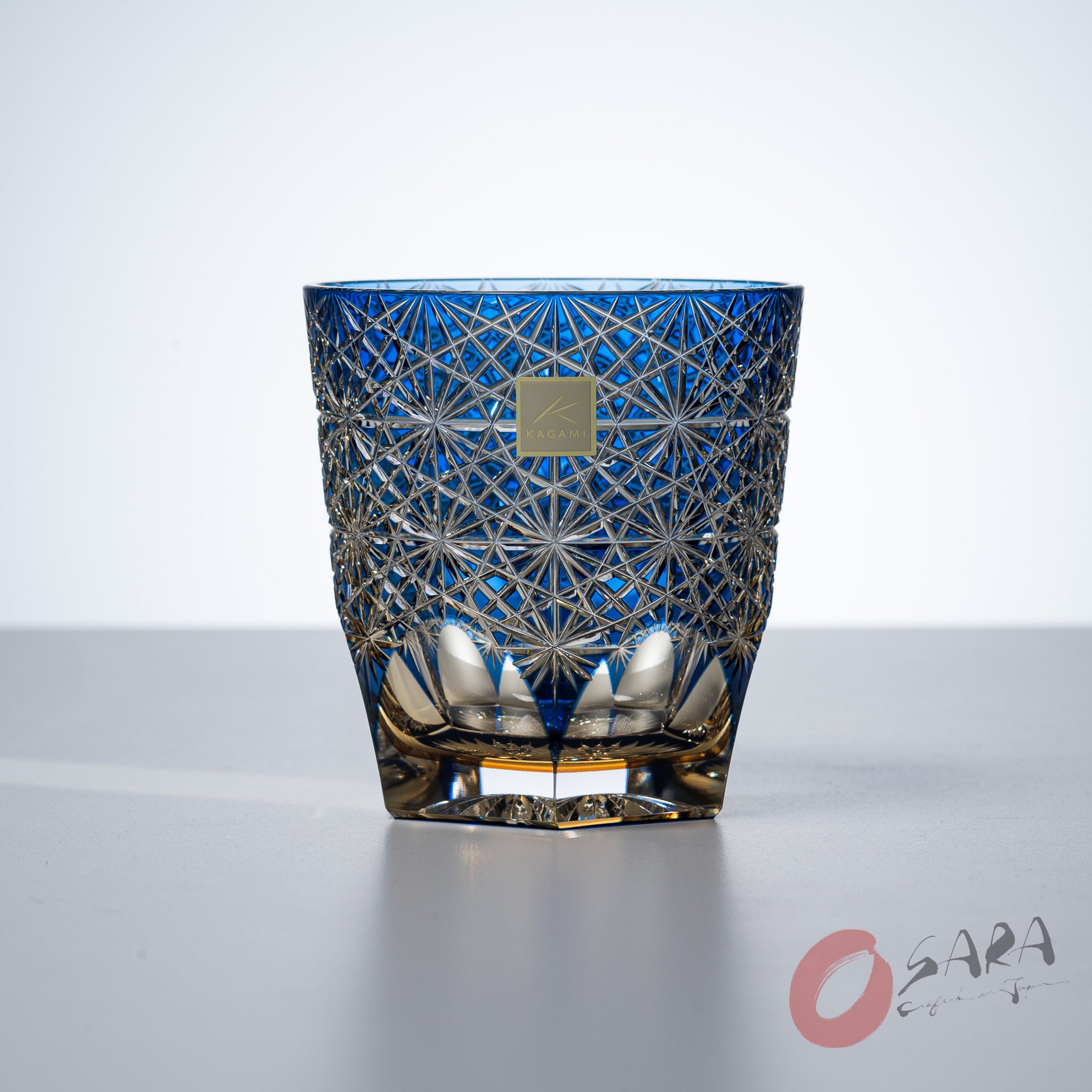 KAGAMI Crystal Multilayer Coloured Rock Glass - Great