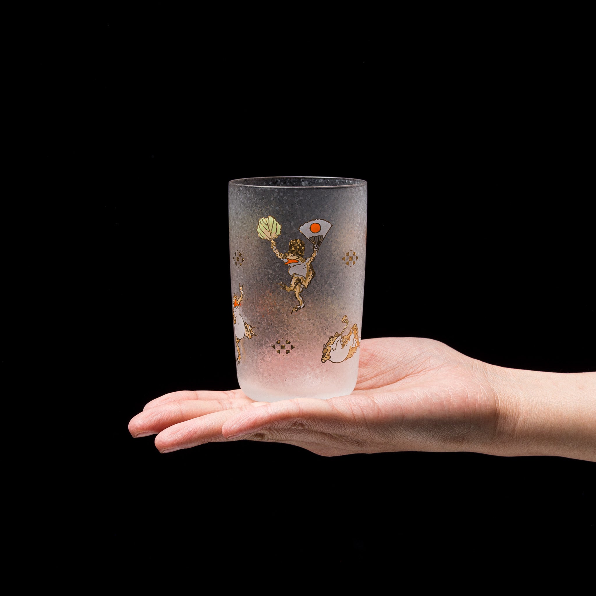 Lucky Animals Craft Beer Glass With Gift Box / Frog カエル