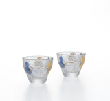 HYOTAN Pair Sake Glass - Set of 2 -瓢箪 酒グラス-