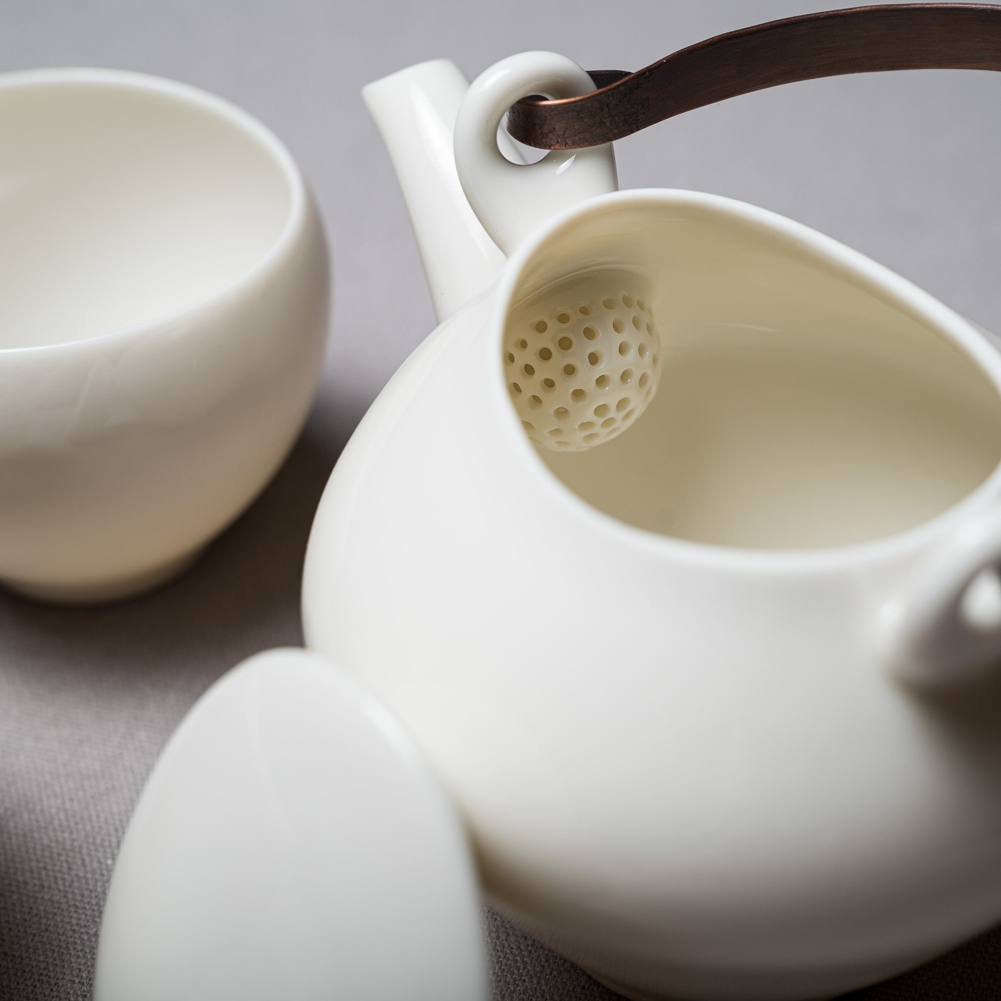 Sou-Sou Teapot Set - One Pot Two Cups / 蒼爽 ティーセット