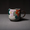 Kutani ware Mug Cup - Camellia / 九谷焼 赤椿マグカップ