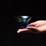 Mt. Fuji Sake Cup - Indigo / 招福杯 富士山 酒器