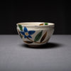 Load image into Gallery viewer, Blue Bellflower Small Matcha Bowl / 青桔梗 ミニ 抹茶碗
